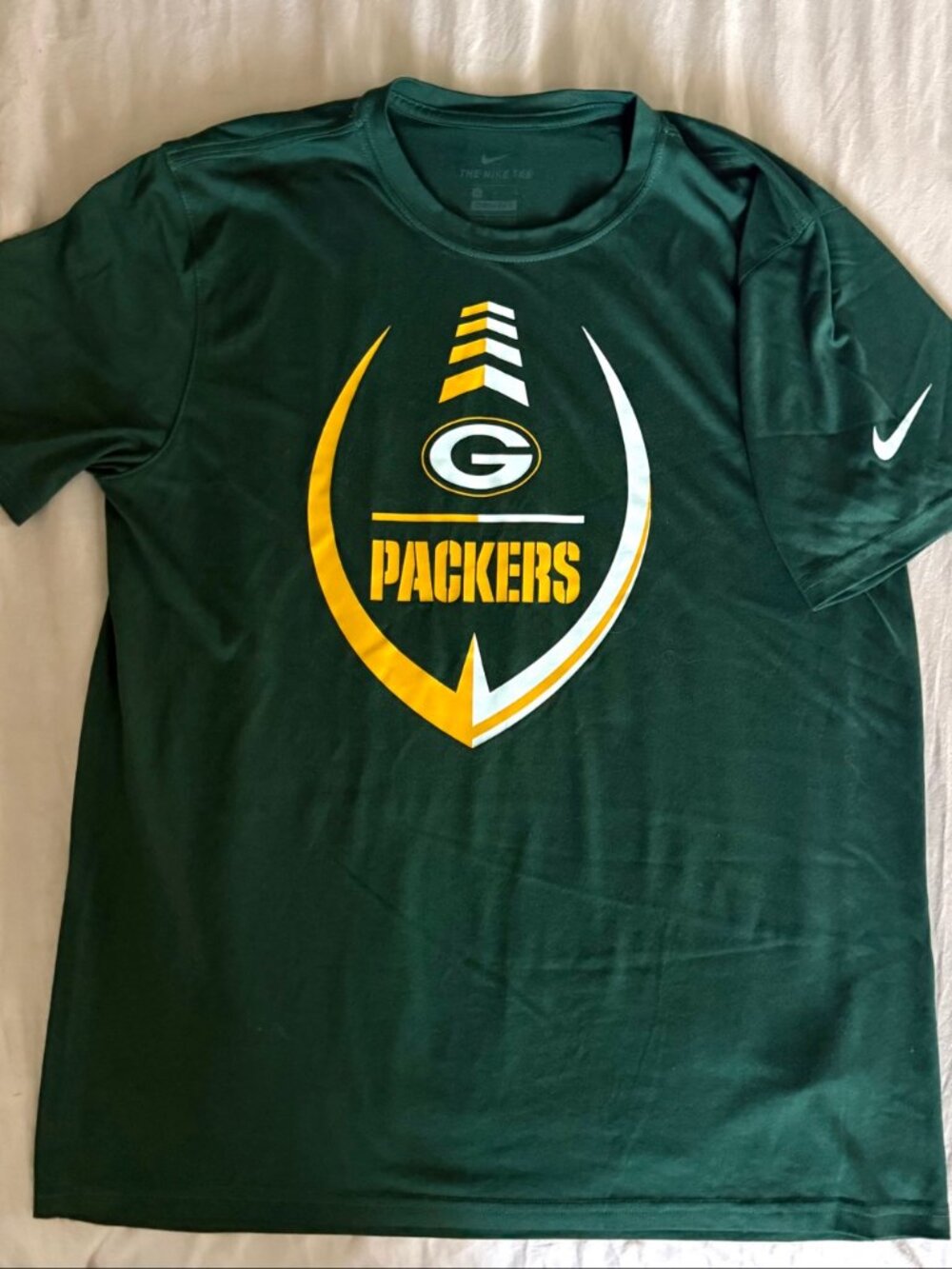 Nike Green Bay Packers Dri-FIT T-Shirt Green Mens L